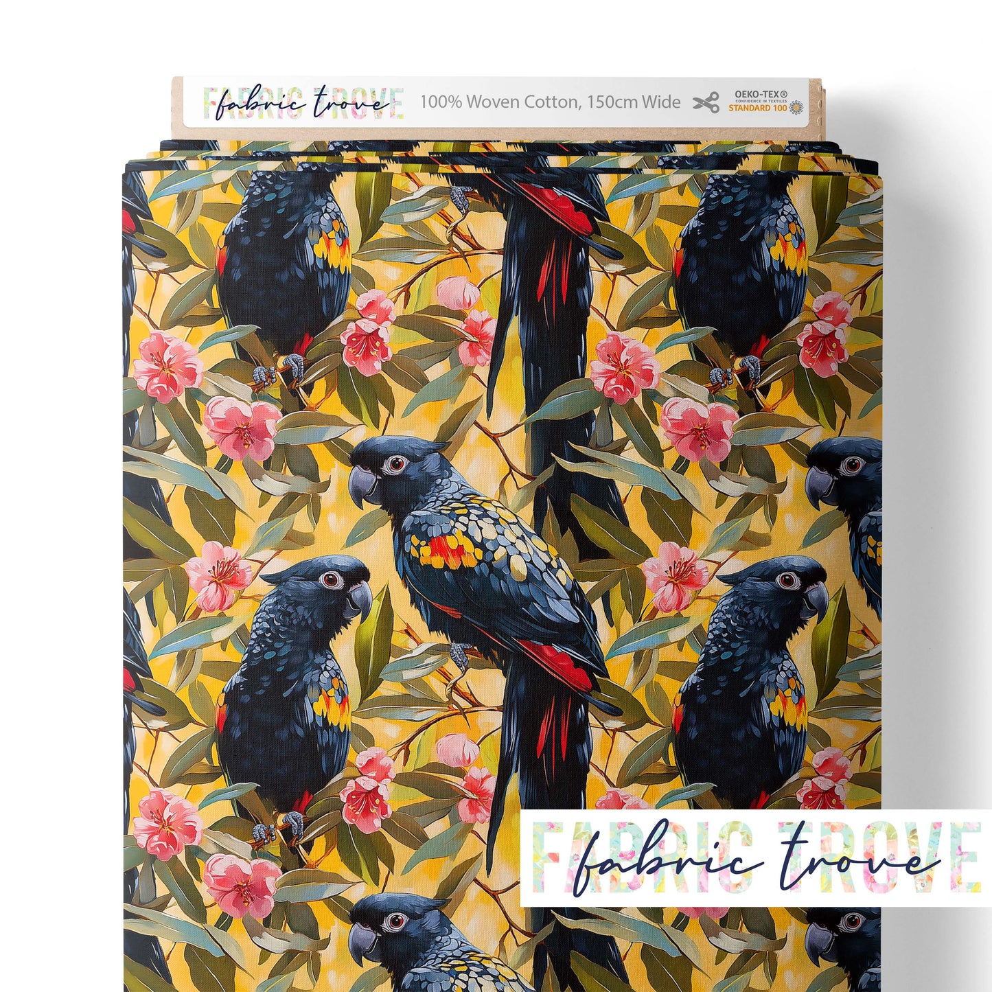C100 - Black Cockatoo Flock