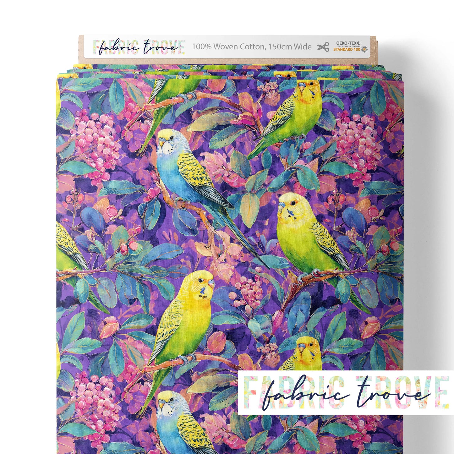 C100 - Budgerigar Purple