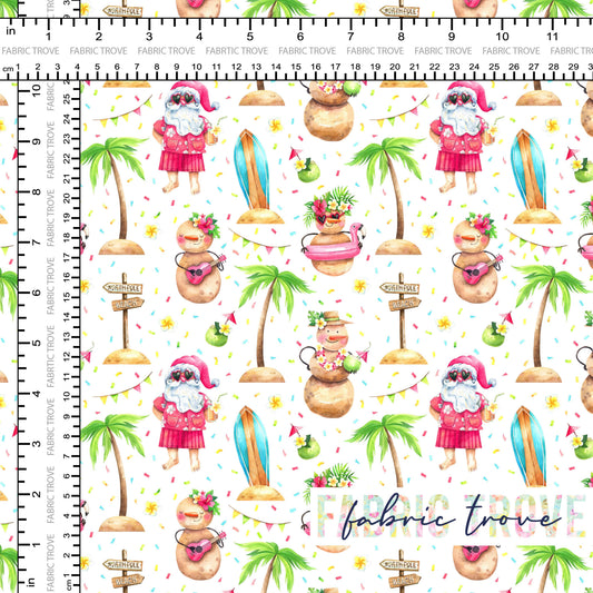 C100 - Christmas Beach White