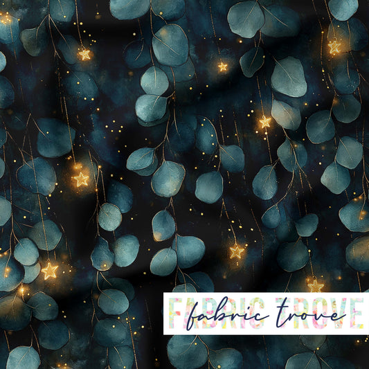 KNIT 95/5 - Christmas Eucalypt - 90cm Piece