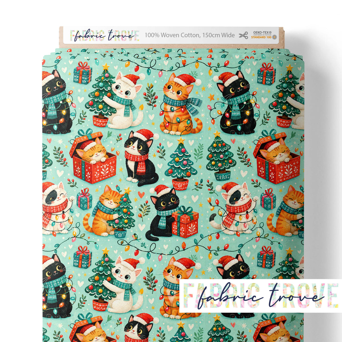 C100 - Christmas Kitties
