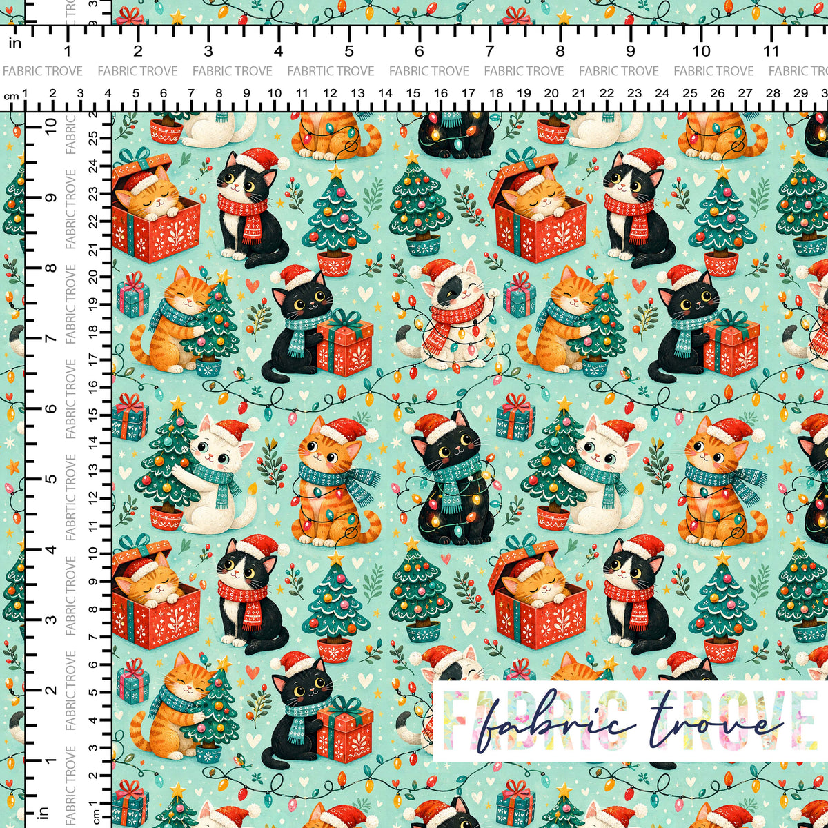 C100 - Christmas Kitties