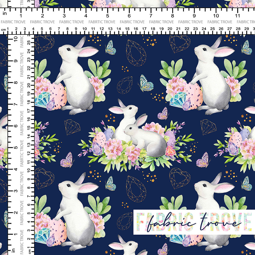 Crystal Bunny Navy