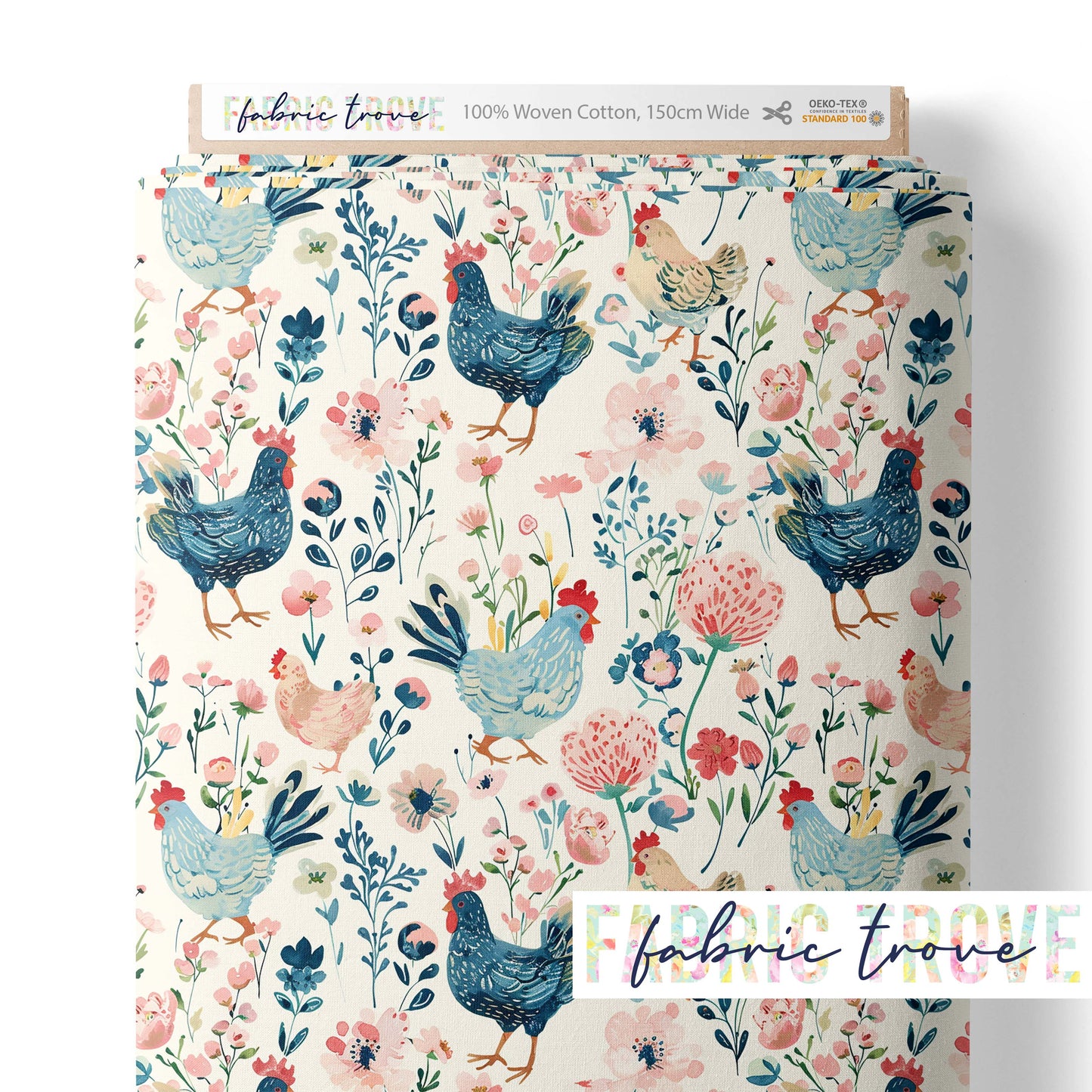 C100 - Pastel Chickens