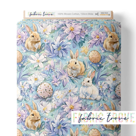 C100 - Easter Floral Bunny