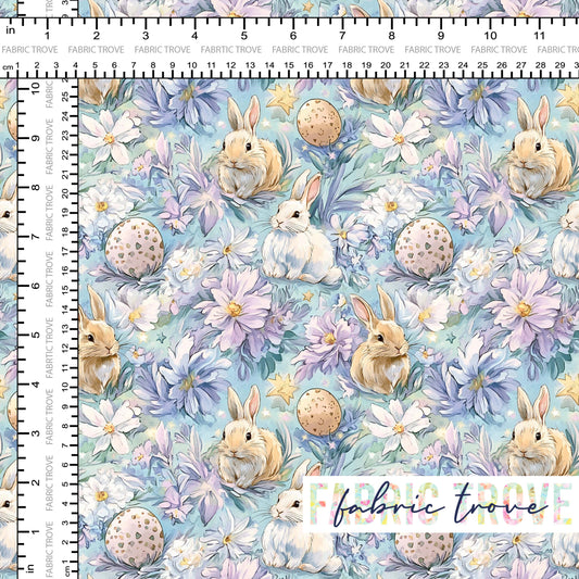 C100 - Easter Floral Bunny