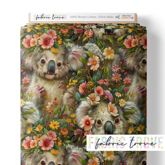 C100 - Floral Koala
