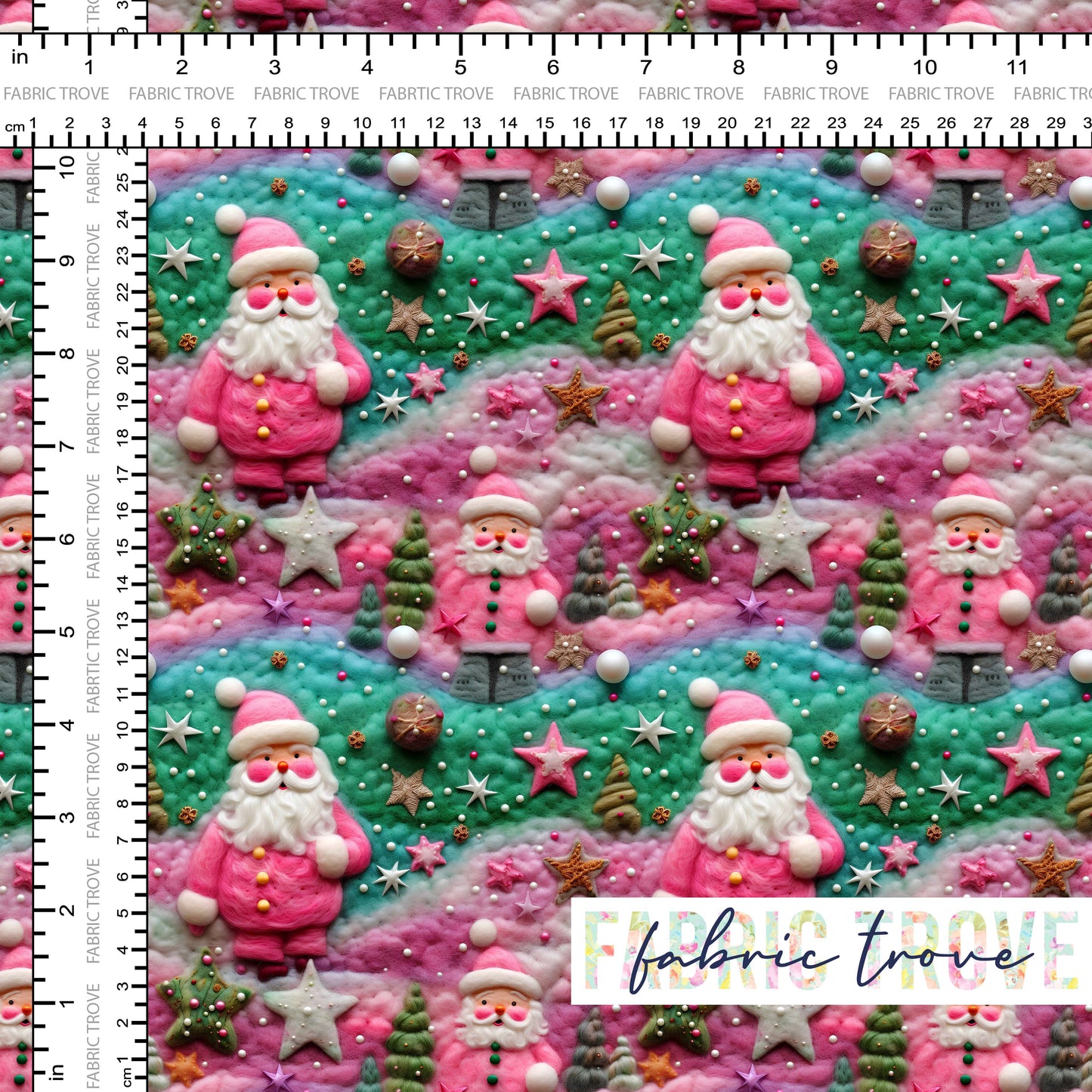 COTTON 100 - Faux Felted Christmas