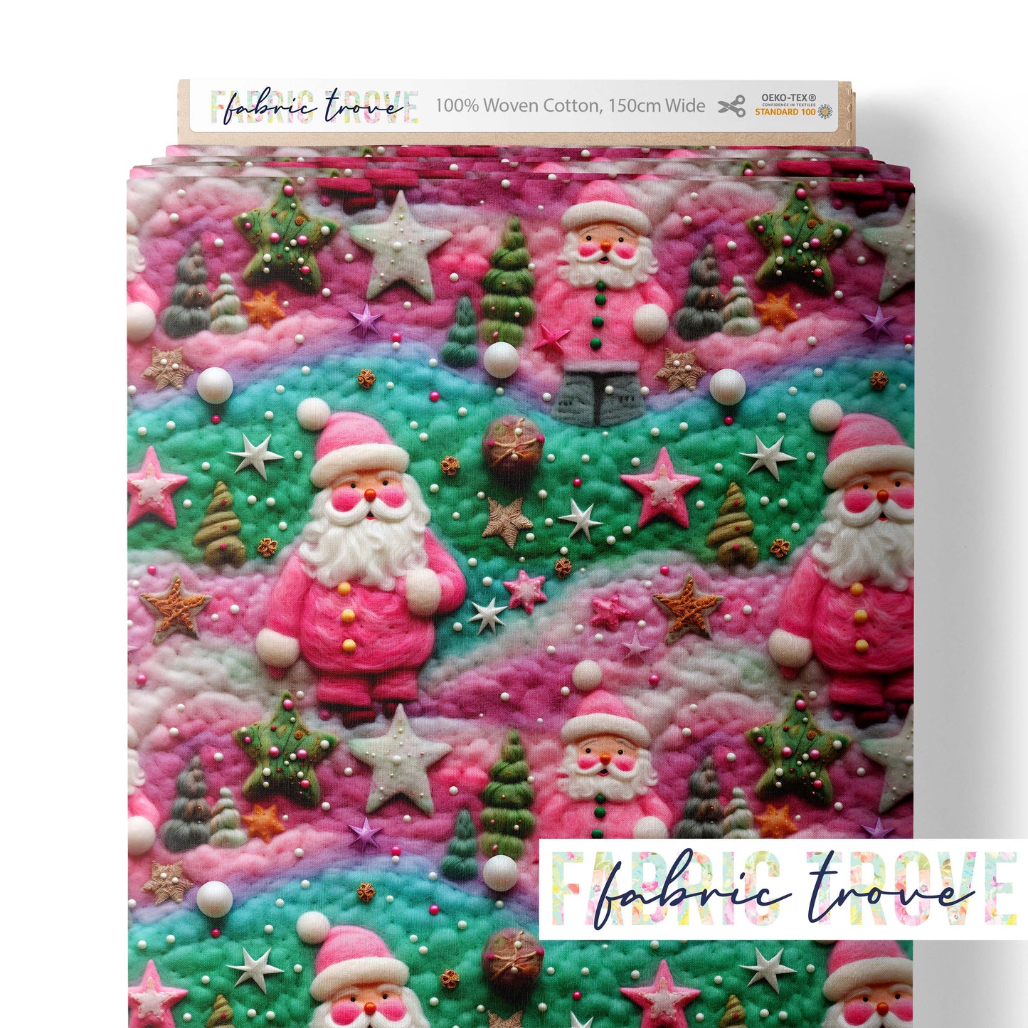 COTTON 100 - Faux Felted Christmas