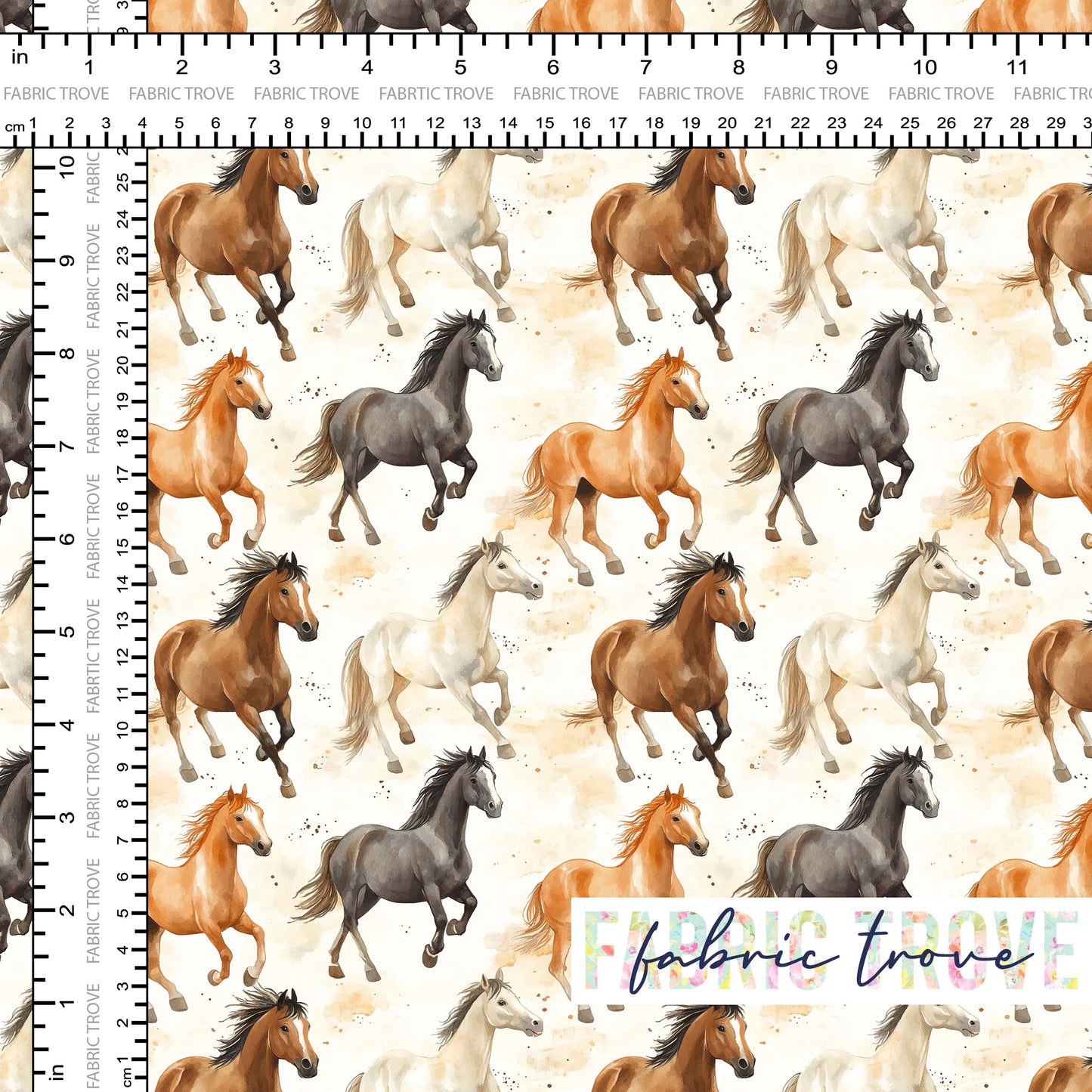 COTTON 100 - Galloping Free