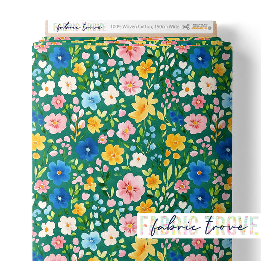 C100 - Green Fields Floral