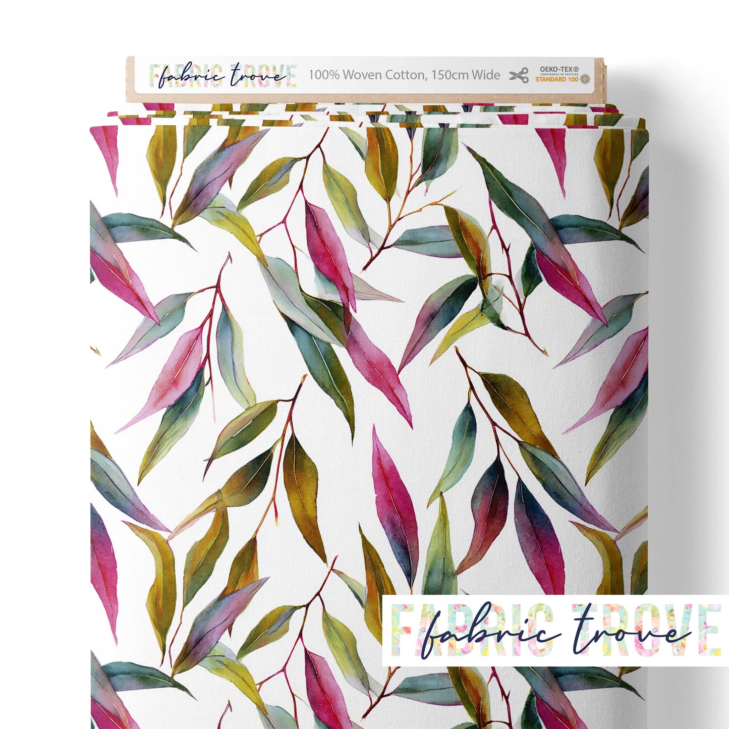 C100 - Gum Leaves White
