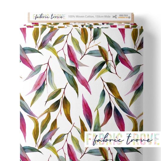 C100 - Gum Leaves White
