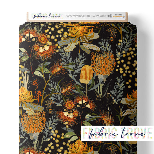 C100 - Gumnut Blossom Gold/Brown