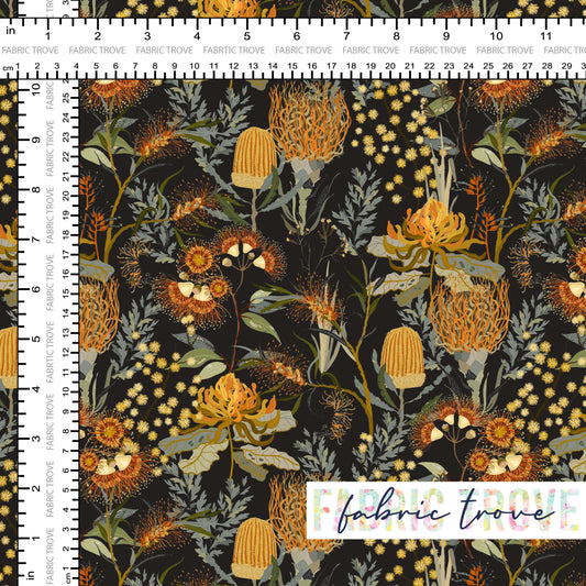 C100 - Gumnut Blossom Gold/Brown