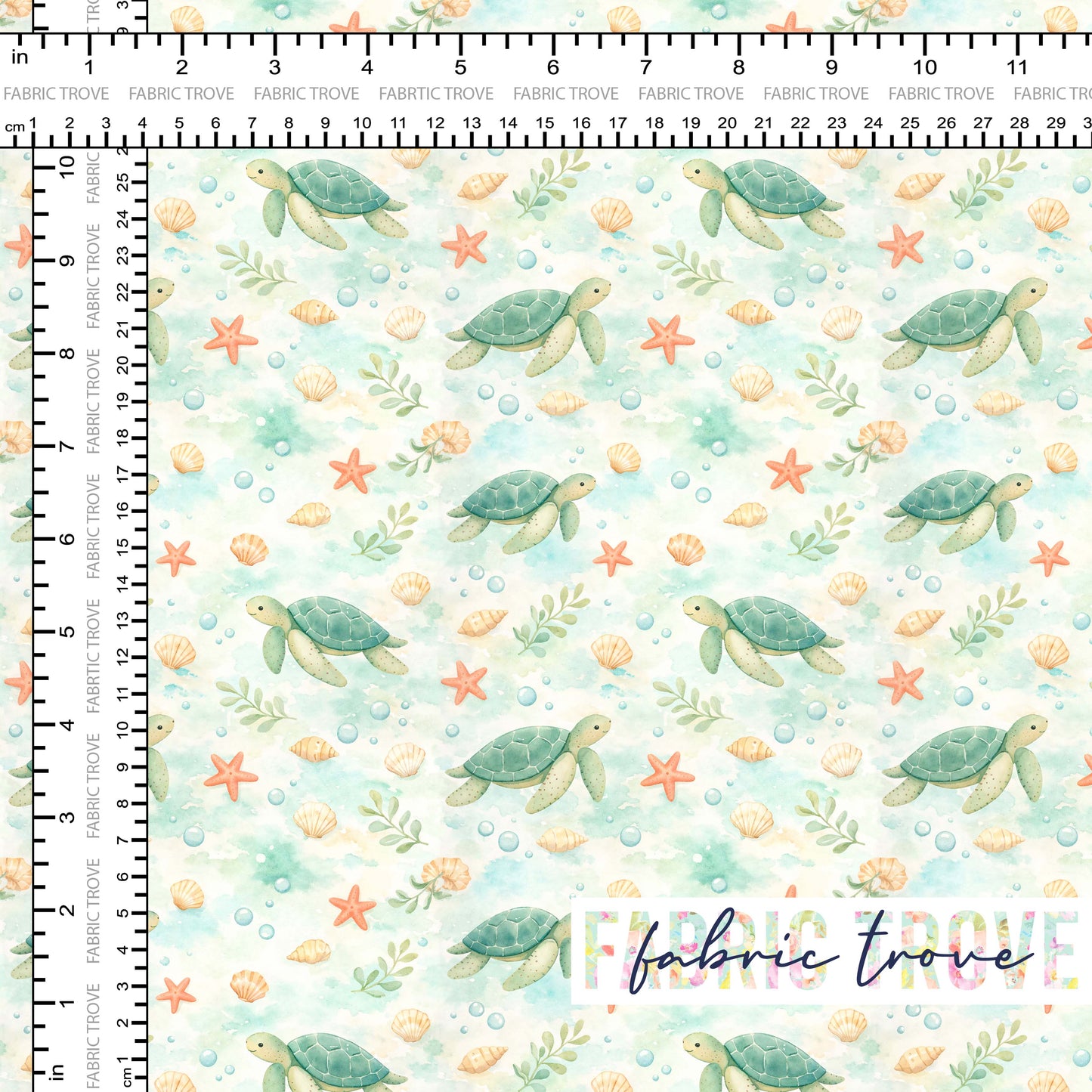 C100 - Ocean Drift Turtles