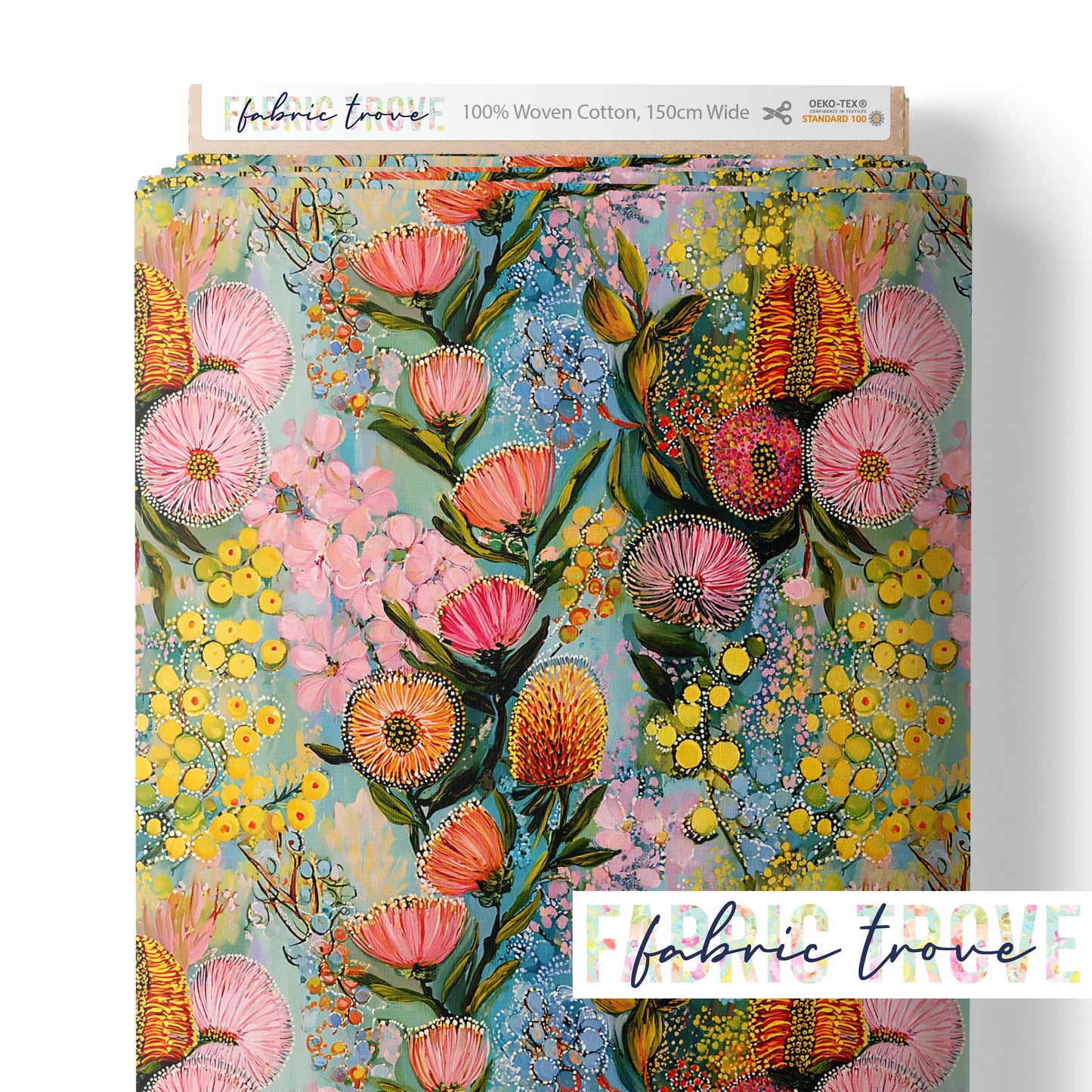C100 - Painted Wildflowers