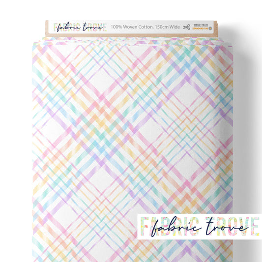 C100 - Pastel Picnic Plaid