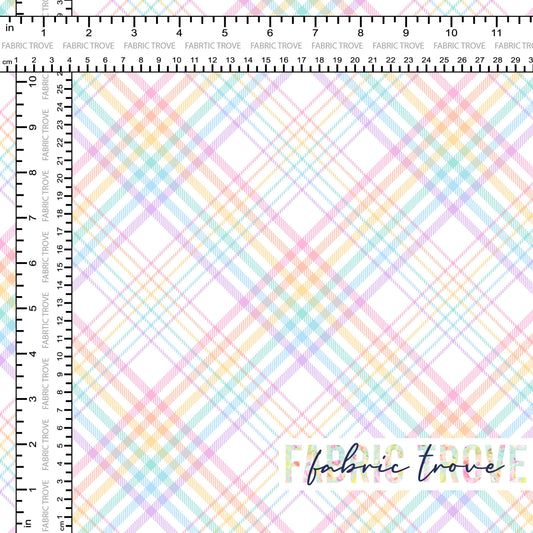 C100 - Pastel Picnic Plaid