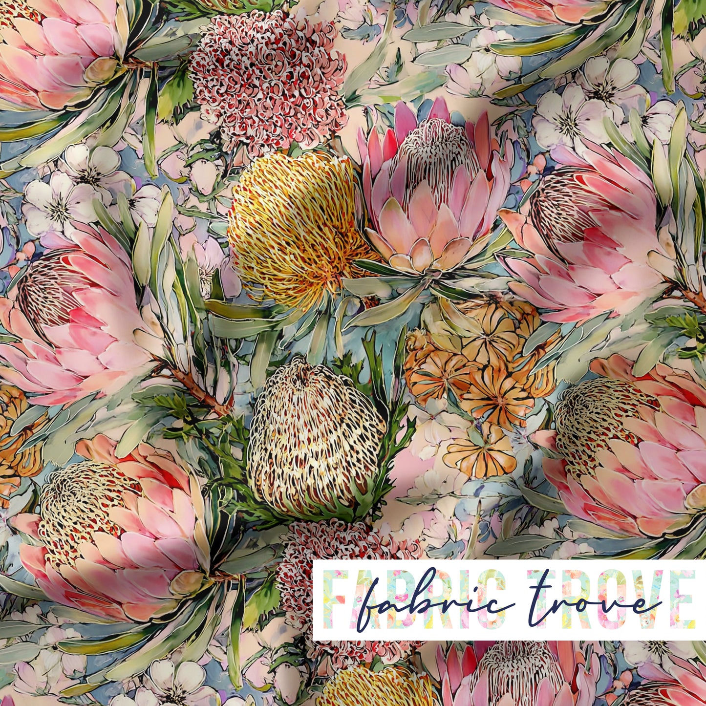 KNIT 95/5 - Pastel Protea