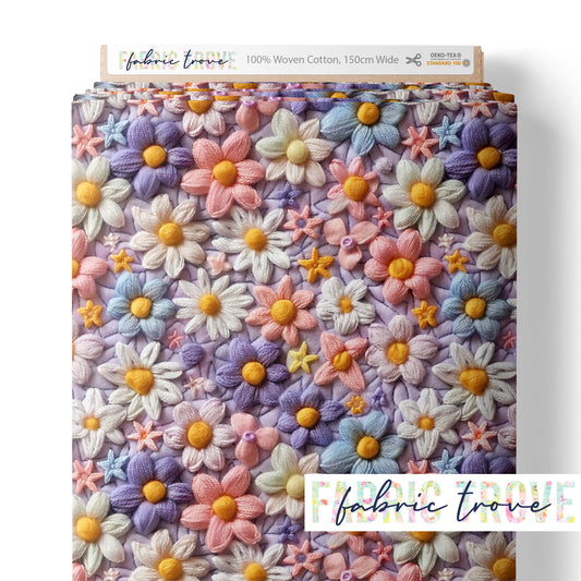 C100 - Faux 3D Petal Parade