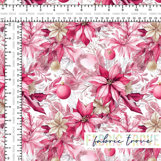 COTTON 100 - Pointsettea Pastel