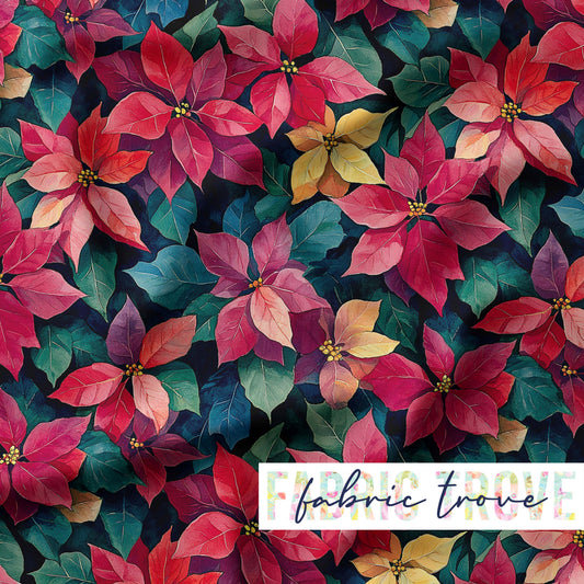 KNIT 95/5 - Pretty Pointsettia