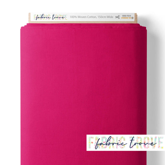 Premium Cotton Poplin - Magenta