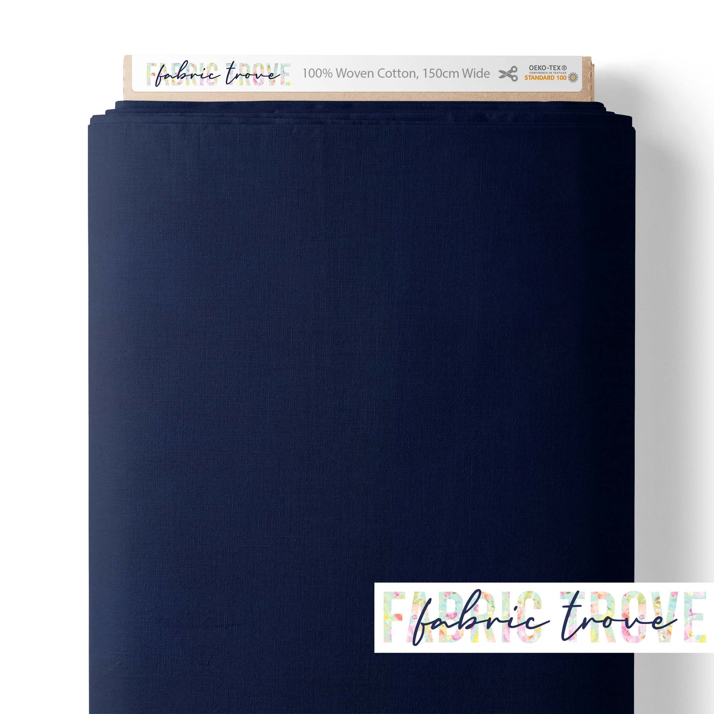 Premium Cotton Poplin - Navy