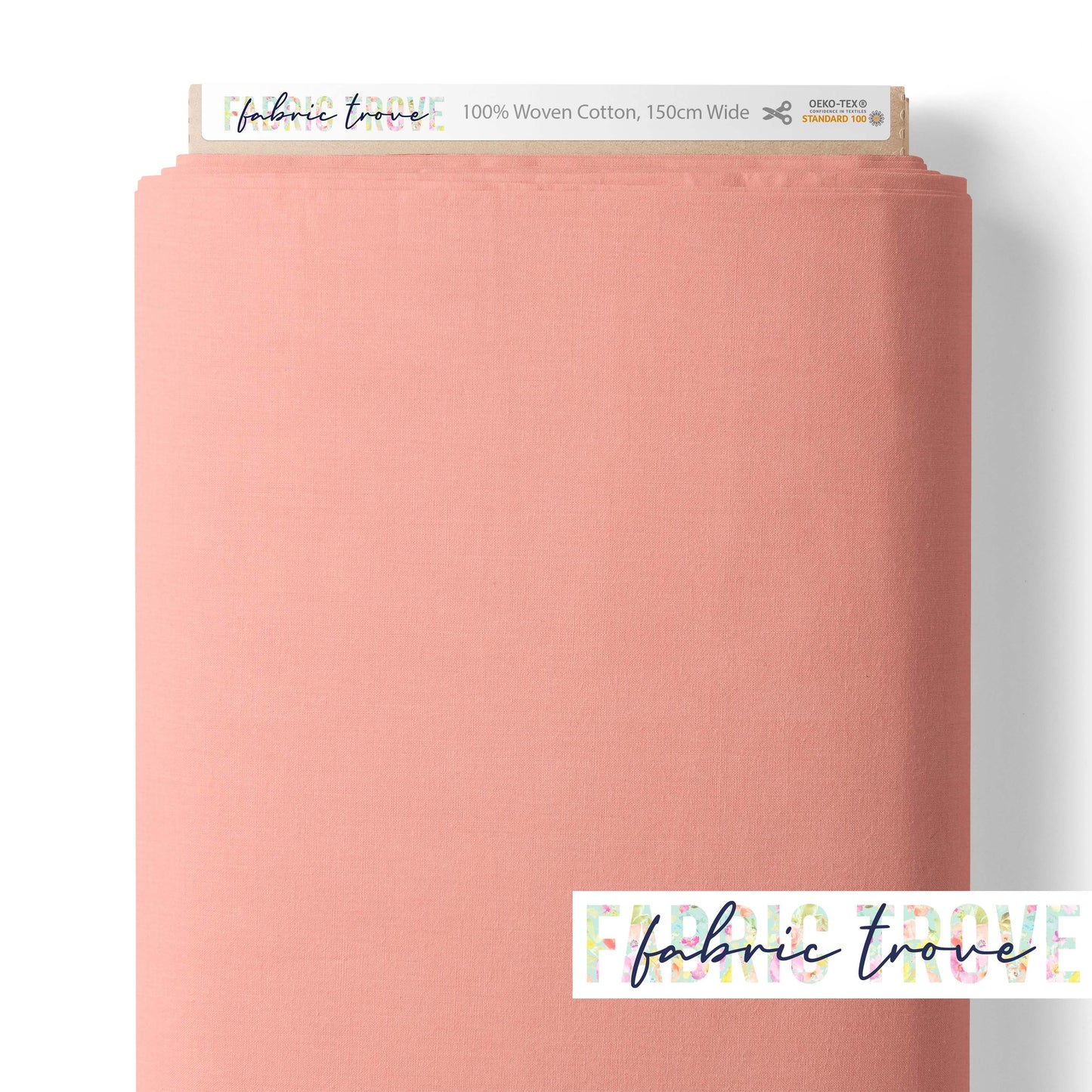 Premium Cotton Poplin - Peach