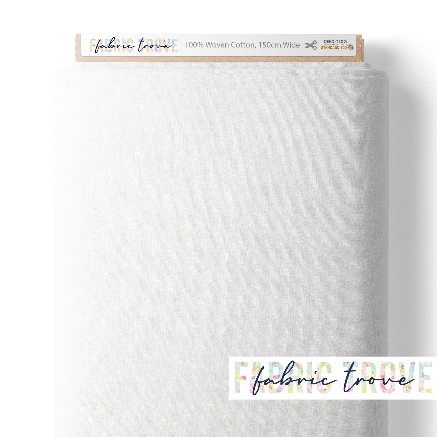 Premium Cotton Poplin - White