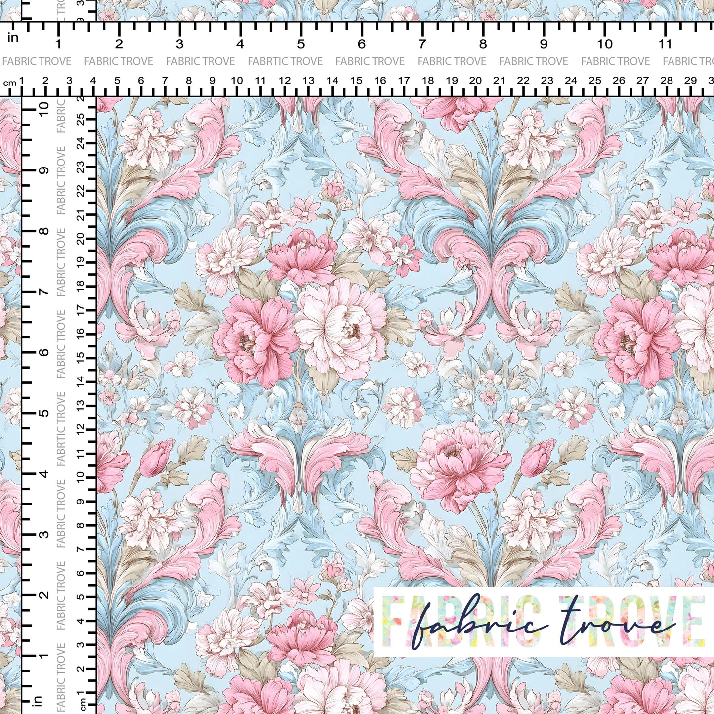 C100 - Starspell Rococo Blue