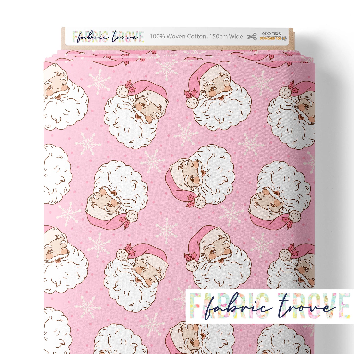 COTTON 100 - Vintage Santa