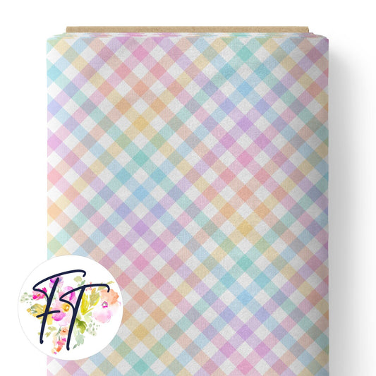 Rainbow Gingham